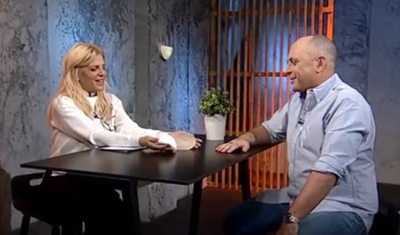 סנדרה ריגלר וד"ר אריק זרצקי בתכנית מילון היופי